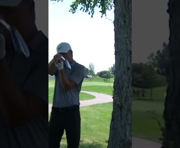 Nick Hardy’s Stunning Recovery for a Birdie | PGA Tour Spectacular Shots #golf #golfhighlights #pga