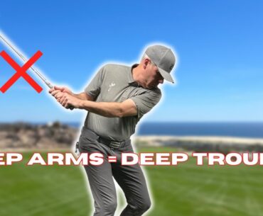 Deep Arms Equals Deep Problems In Your Golf Swing | Wisdom in Golf | Golf WRX |