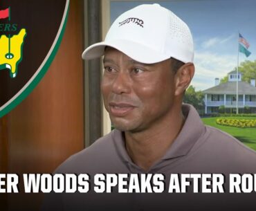 Tiger Woods discusses making Masters cut for 24th consecutive time | 2024 Masters