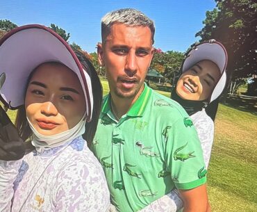 2 HOT THAI CADDYS SHOW ME HOW TO PLAY GOLF IN PATTAYA THAILAND