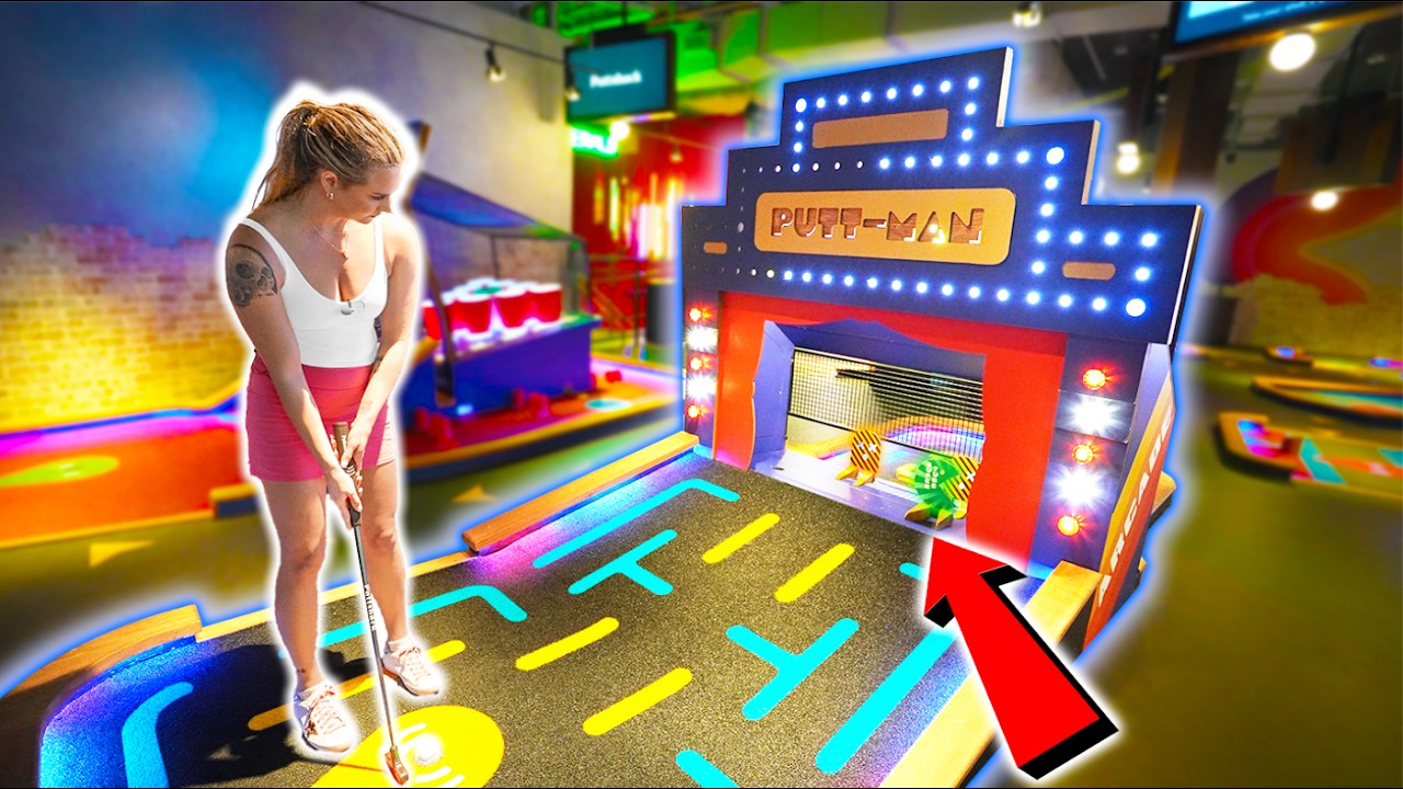 Crazy ONE OF A KIND High Tech Mini Golf Course! Crazy ONE OF A KIND High Tech Mini Golf Course!