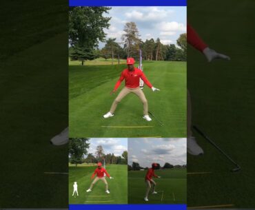 proper stance width #golf #pga #golfer #golfing #pgatour #golftips #golflife #shorts