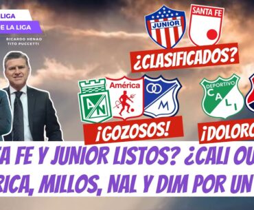 ¿Solo Cabe Uno Entre América, Millonarios, Nacional y Medellín? ¿Junior Listo? | #LaLigaDeLaLiga