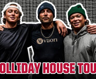Full Tour and Workout at #1 prospect Jackson Holliday's INCREDIBLE Home/Sports Complex!
