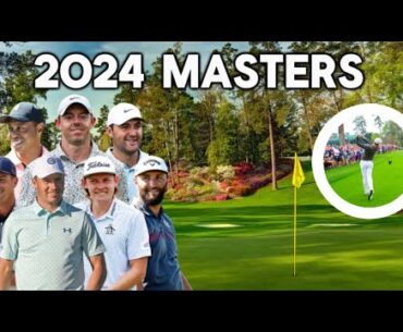 First Time Going to the 2024 Golf Masters ⛳️ (Meeting Tiger Woods)