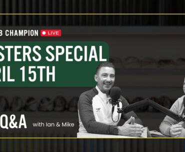 Club Champion Media Q&A Live // Monday, April 15th