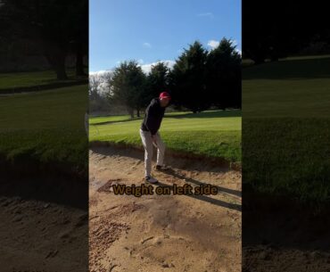 Episode 2 - Plugged In Bunker Escape #golftips