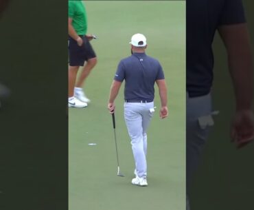 Hatton thought he missed it. 😅 #livgolf #shorts