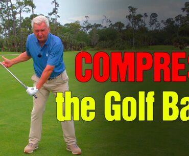 Best Drill To Stay Down and Compress The Golf Ball Like The Pros