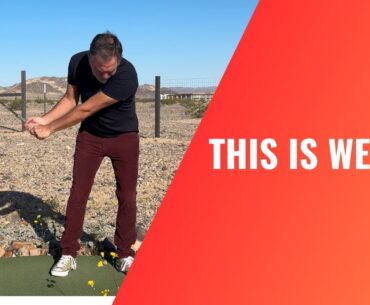 WHY Does A Great Golf Swing Feel SO Weird??
