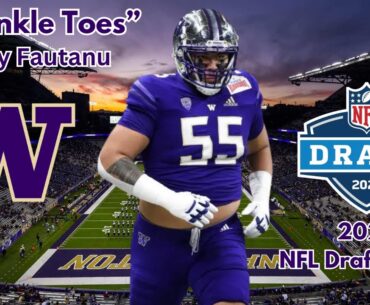 "Troy Fautanu Has TWINKLE TOES!" | 2024 NFL Draft Prospect Profile