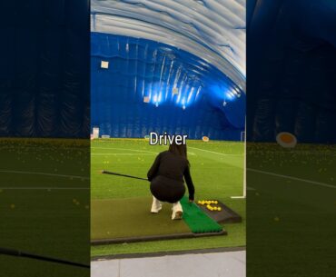 My driver and I were vibing ⛳️☺️ #golf #golfswing #shorts