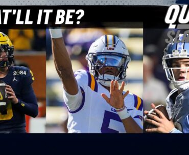 Who's it going to be, Maye, Daniels or McCarthy? | Quick Slants