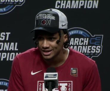 Alabama Elite 8 Postgame Press Conference - 2024 NCAA Tournament