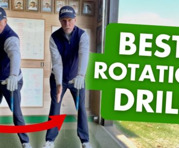 The ROTATION DRILL to Maintain Posture Through Impact in Your Golf Swing