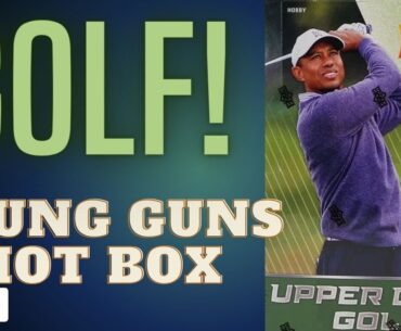 GOLF IS BACK!!!! 2024 UPPER DECK GOLF HOBBY BOX - YOUNG GUNS HOT BOX