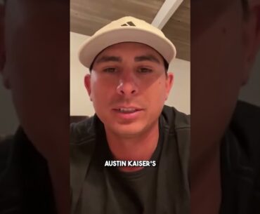 Behind the Scenes Xander Schauffele's Caddie, Austin Kaiser 👌🏻😌 #golflegends #tigerwoods