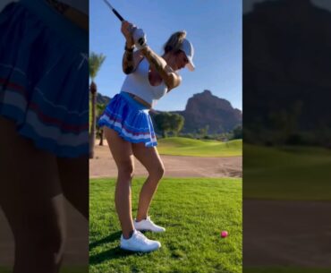 Ela Palumbo #golf #golfswing #shorts