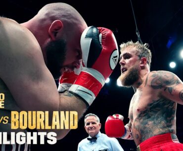 Jake Paul 1st Round Knockout vs. Ryan Bourland | Fight Highlights