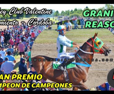 GRANITE REASON: G.P. CAMPEON DE CAMPEONES: JOCKEY CLUB VALENTINE - SARMIENTO, CORDOBA (14-01-2024)