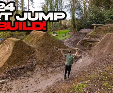 2024 BACKYARD DIRT JUMP BUILD MEGA EPISODE!