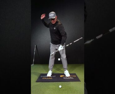 Simple Golf Striking Drill - Golf Swing Tips #simplegolftips #golf