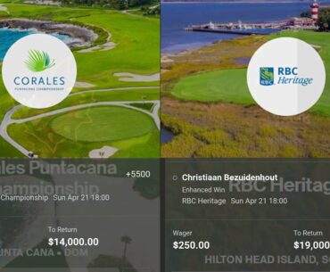Golf Bets:  2024 RBC Heritage & Corales Championship
