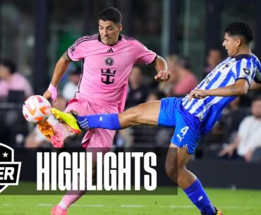 Inter Miami CF vs. Monterrey CONCACAF Champions Cup Highlights | FOX Soccer