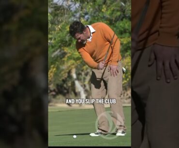 A bit of a fun throwback! #golf #golftrick #trickshot #fun #golfer