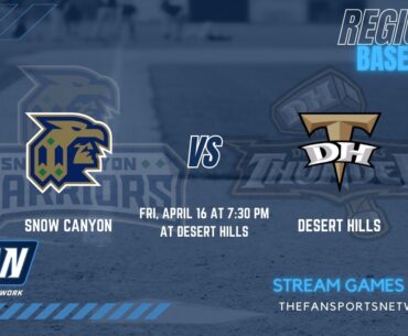 Snow Canyon @ Desert Hills | Baseball