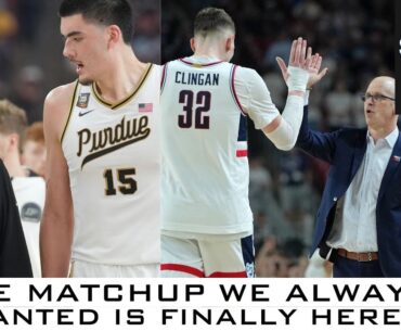 The College Basketball Championship game we have ALL been wanting! Purdue and UCONN battle it out!