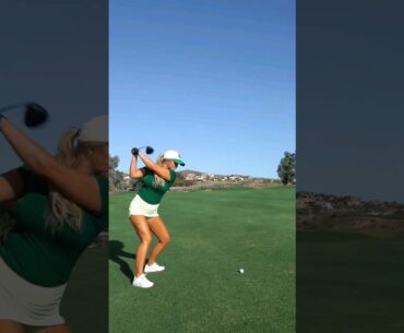 Hailey Ostrom #golf #golfswing #shorts