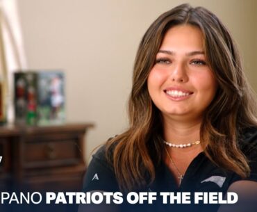 Alexa Pano Represents the Patriots while Golfing at Augusta National | Off the Field