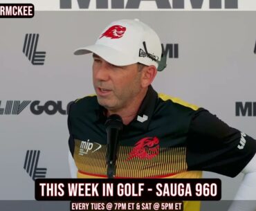 Sergio Garcia said he played Augusta last Tuesday and says the course looks as good as it ever has