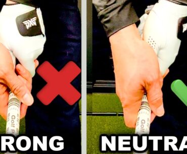 Stop Using a Strong Golf Grip in Your Swing