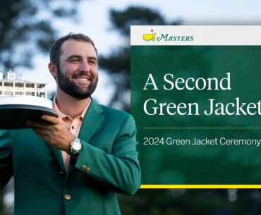 The 2024 Green Jacket Ceremony | The Masters