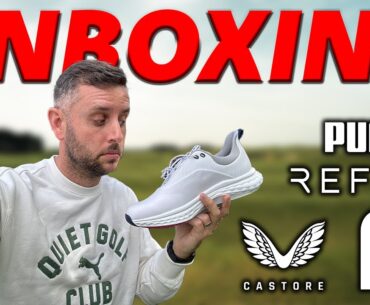 NEW FootJoy Quantum Golf Shoes | Puma | Castore | Reflo Activewear | UNBOXING!