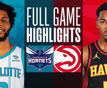 HORNETS at HAWKS | FULL GAME HIGHLIGHTS | March 23, 2024