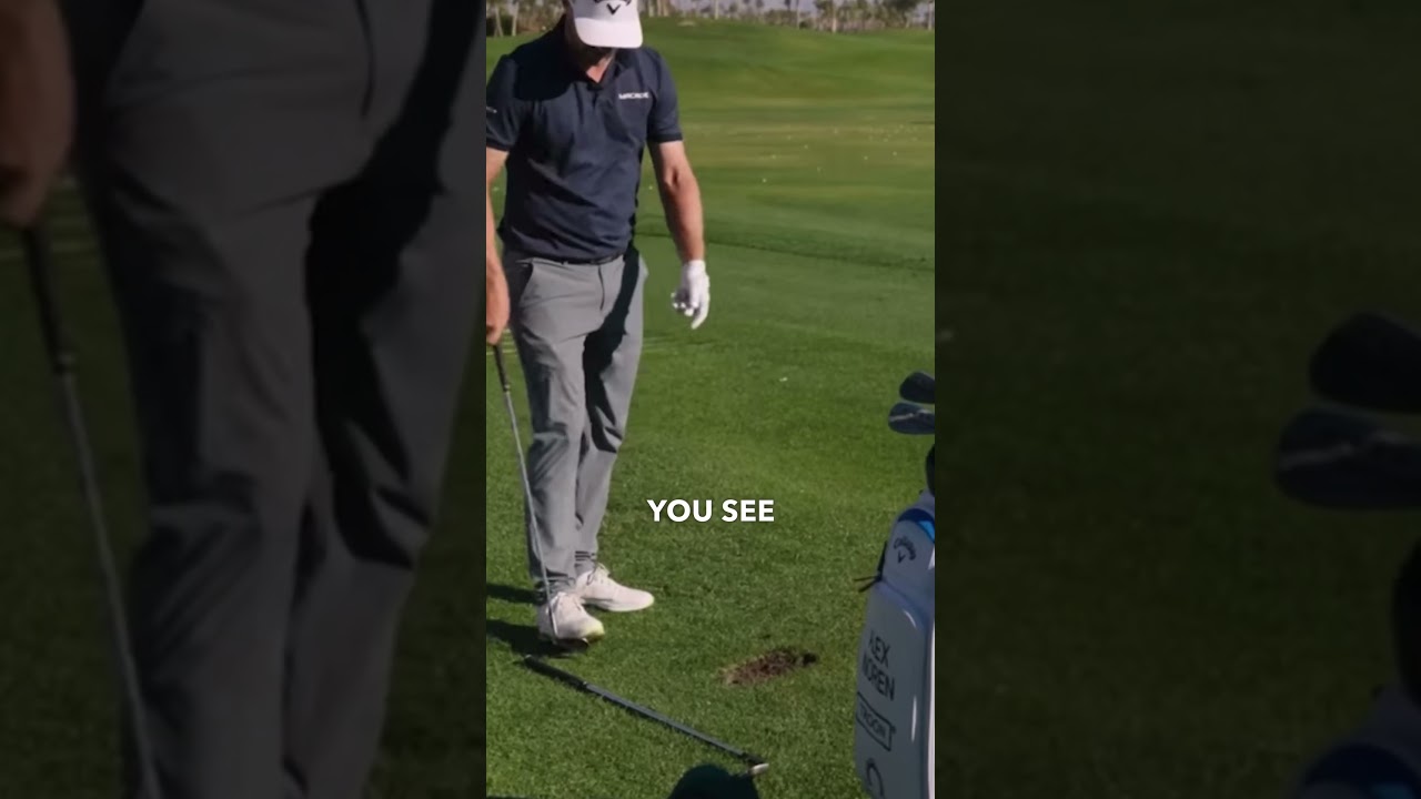 This is Alex Noren’s favourite pre round wedge drill, have you tried it? #golfer #golfswing This is Alex Noren’s favourite pre round wedge drill, have you tried it? #golfer #golfswing