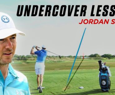 Inside a Jordan Spieth Range Sesson | Undercover Lessons | Golf Digest
