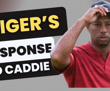 Tiger's Unthinkable Response to his Caddie 2008 US Open #golf #masters