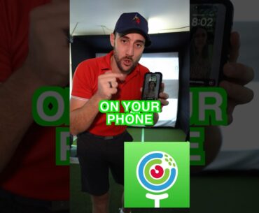 iPhone Launch Monitor! #golf #golfequipment #foryou #asmr
