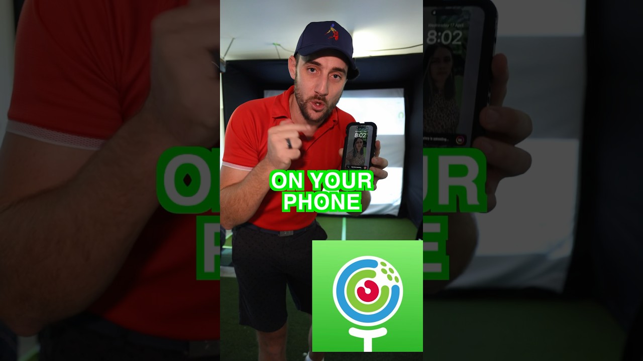 iPhone Launch Monitor! #golf #golfequipment #foryou #asmr iPhone Launch Monitor! #golf #golfequipment #foryou #asmr