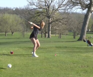 Davis County host Girls Golf Meet against Albia and Centerville