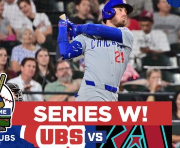 Cody Bellinger Blasts Chicago Cubs to Series Win in Arizona | CHGO Cubs Podcast POSTGAME