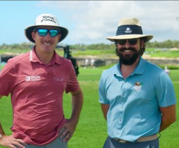 1:1 with Joel Dahmen at The Corales Punta Cana Championship - Tranquilo Tee Time
