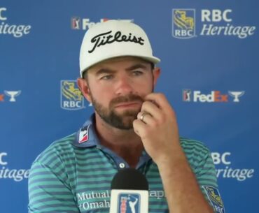 Cameron Young Thursday Flash Interview RBC Heritage