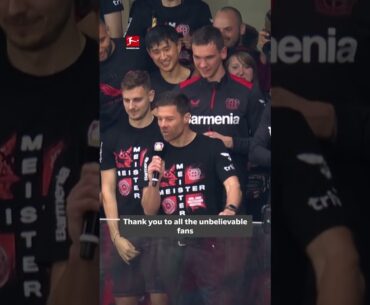 "We Want More!" 🏆🤩 Xabi Speaks to the Fans 🔴⚫️