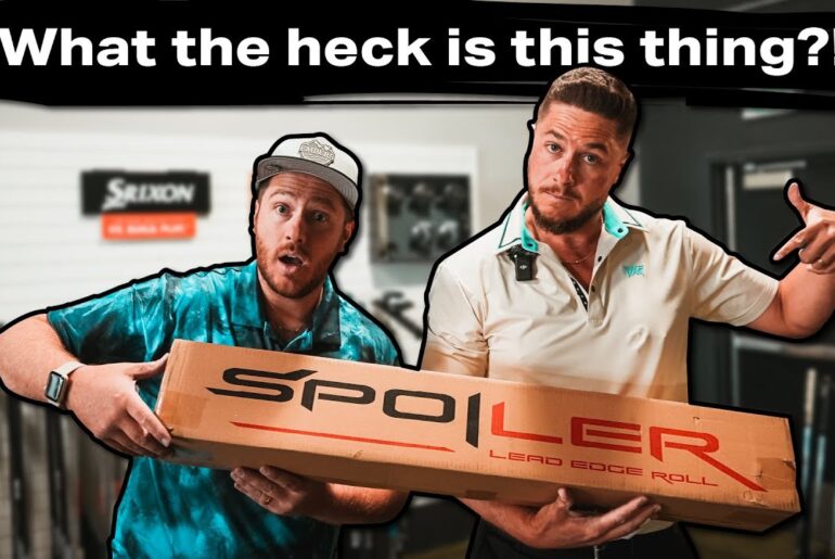 The Spoiler OG putter review!! ( It's like putting with a wedge!! )