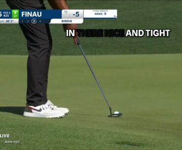 Tony Finau fires 8-under 62!!